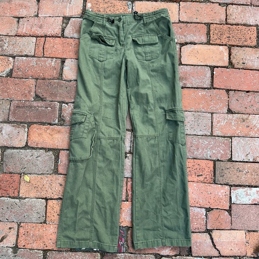Brandy Melville Green Cargo Pants